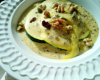 Courgette à la crème et noix de muscade