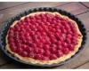 Tarte aux framboises et à la vanille