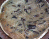 Quiche au thon et champignons de Paris