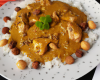 Poulet au curry et noix de cajou