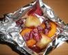 Papillote de fruits d'été au barbecue