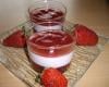 Panna cotta fraise et coco