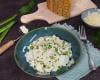 Risotto "primavera" aux petits pois, Grana Padano AOP et herbes aromatiques