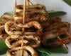 Brochettes de calamars à la sauge et piment