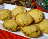 Mini quiche au fromage, poulet et champignons