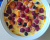 Gratin de fruits d'été