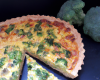 Quiche aux brocolis et carré frais