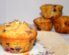 Muffins chocolat blanc et fruits rouges