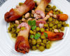 Pieds de porc aux pois chiches et chorizo