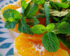 Salade d'oranges à la menthe