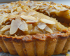 Tarte aux amandes nappée