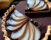 Tarte chocolat-poire