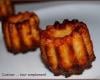 Cannelés au chorizo et au comté