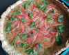 Tarte sans pâte au saumon