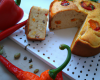 Cake au poulet, chorizo et poivron