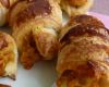 Petits croissants potimarron, noisettes et fourme d'Ambert