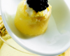 Petite ratte au caviar façon mimosa