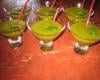 Gaspacho de melon-concombre-basilic