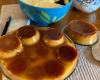 Pudding aux pommes caramélisées et petits beurres