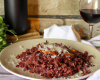 Risotto au vin rouge