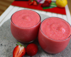 Smoothie fraise gourmand