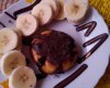 Aumônière au chocolat et à la banane