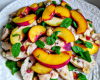 Salade de poulet persillé aux nectarines