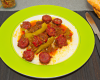 Rougail de saucisses au piment vert