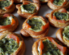 Palmiers pesto/saumon