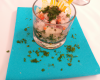 Verrine fraîcheur de la mer