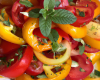 Salade de piments et tomates