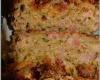 Cake rustique aux courgettes & lardons