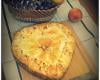 Tourte des bois aux 2 pommes, champignons et foie gras