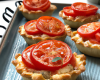 Tartelettes aux tomates et parmesan