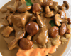 Escalopes de veau sauce Madère Cruz & girolles