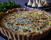 Quiche au Boursin Roquefort