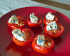 Bouchées tomates / gorgonzola