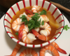 Soupe Thaï aux crevettes