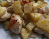 Poulet pommes ananas