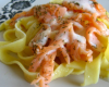 Tagliatelles au saumon faciles