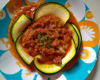 Courgettes bolognaise