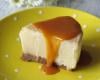 Cheesecake glacé sauce caramel au beurre salé