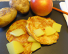 Galettes de pommes de terre et de Cantal entre deux à la poële