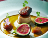 Emulsion de foie gras et dés de figues aux boukha