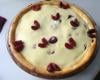 Gâteau de fromage blanc aux cerises