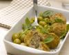 Croquettes de veau aux olives vertes