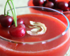 Gaspacho de Gelée de Cerises et fraises fraîches