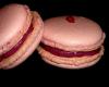 Macarons aux framboises