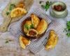 Chaussons feuilletés au boeuf haché et tomates