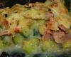 Gratin de courgette au bacon